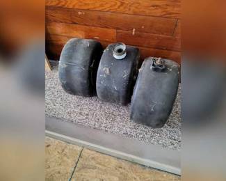 Lot 9: 3 front mower tires/wheels