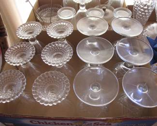 Box of Glass Stemware