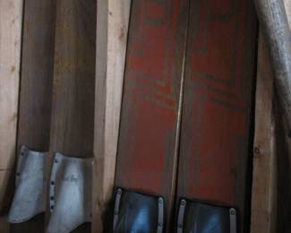 Wood Water Skiis