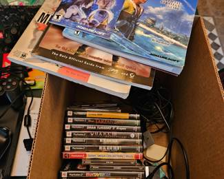 PS2 games, $3 ea unless marked