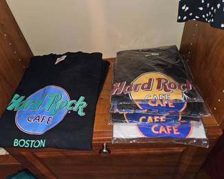 New in bag Hard Rock Tee shirts (M)