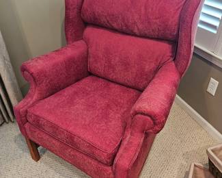 $ 50 Red Arm Chair