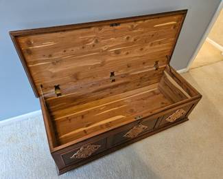 $125 Forest Park Cedar Chest,  has key!! Great condition