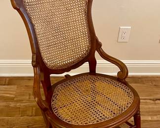 Carved rocking chair $75
36hx21w
