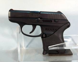 Ruger LCP .380 Auto Pistol SN# 371412445, Grip Cover, Holster, 2 Total Mags, In Soft Case
