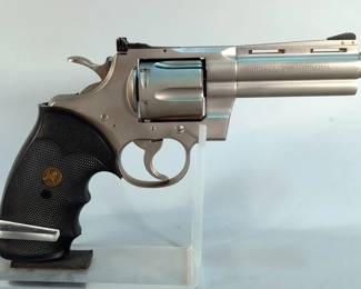 Colt Python 357 .357 Mag 6-Shot Revolver SN# 42780P, Matte Finish, Original Grips Included (Has Pachmayr Grips Currently), Mfg 1965