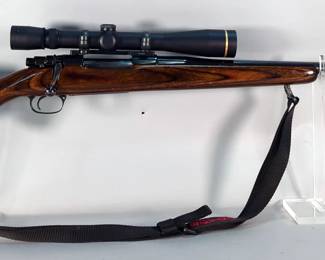 Ceskoslovenska Zbrojovka 98 Mauser 6.5x55 Bolt Action Rifle SN# 5380, Leupold VX-III 6.5-20x40 Scope, Nylon Sling