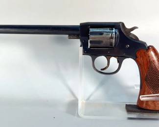 Iver Johnson Arm & Cycle Works Target Sealed 8 .22 Cal 8-Shot Revolver SN# M66521, In Brauer Bros Leather Holster