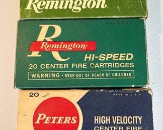 Remington Peters HighVelocity Center Fire Cartridges, 3030 Win.