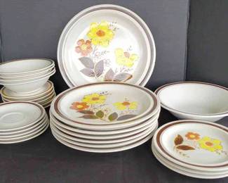 Vintage Stoneware Dishes 1510 Sundance Japan Design