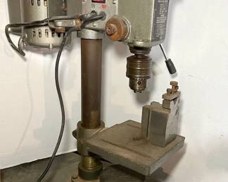 NuMark Bench Drill Press  Powers On In Basement 