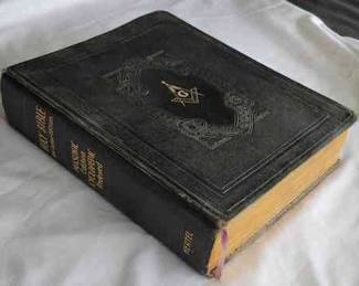 1942 Masonic Edition Bible John A. Hertel Co.