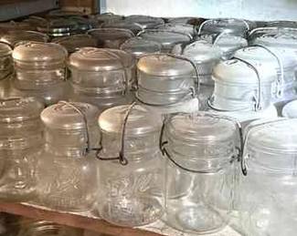 35 Ideal Ball Jars With Glass Lids In Basement 