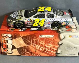 Action Racing Collectables 1:24 Scale Diecast Jeff Gordan (#24) Autographed 2004 Monte Carlo, In Box