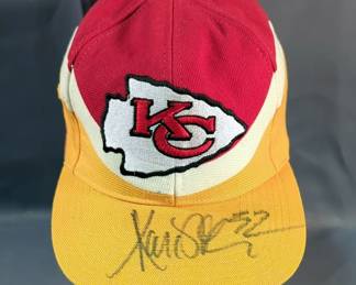 Marcus Allen (HOF) Kansas City Chiefs Signed Hat, JSA COA Sticker And COA Card