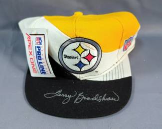 Terry Bradshaw (HOF) Pittsburgh Steelers Signed Hat