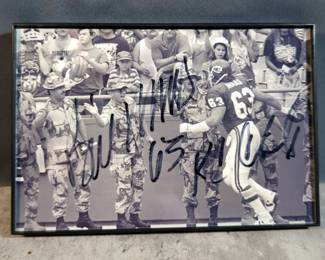 Bill Maas Kansas City Chiefs Autographed Photo, 4"H X 6"W