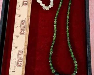 JADE FAUCETED NECKLACE