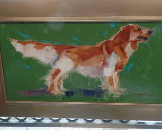 M. approx. 27"x18" American artist priced $225 buy now $195