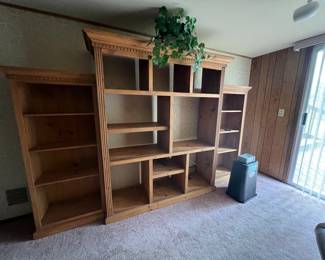Bookcase, 3 pieces (will separate)