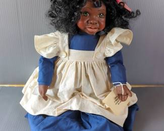 Janada Doll By Janie Bennett "Della Mae", 24" Tall