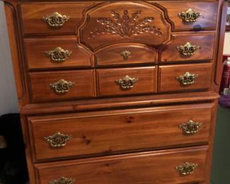 Solid chest of drawers $300.