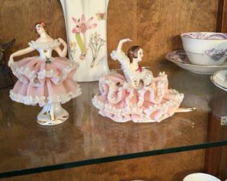 vintage ballerina figurines