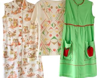 Trio of fun 60s & 70s Dresses and Tops