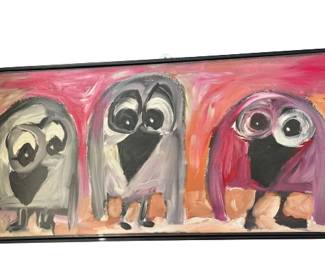 Signed Painting by T. Hill of Oregon