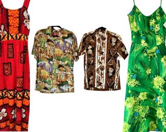 Vintage De Weese Swim Dress and other Hawaiian Friends