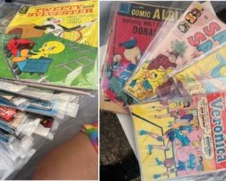 Tons of old comic books