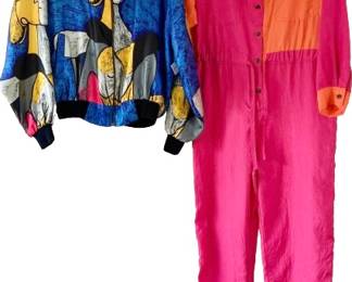 SILKWORMS Picasso Jacket and Cool 80s Jumpuit by IDEAS