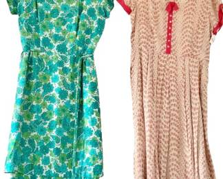 1950s Silk Wiggle and Sweet Friend