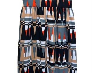 70s Diamond Design Maxi