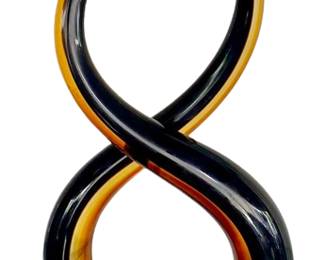 MURANO SCULPTURE with Original Base “MURANO GLASSWARE”