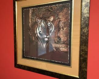 Tiger Picture in first bedroom