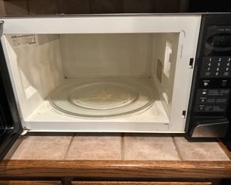 Inside microwave