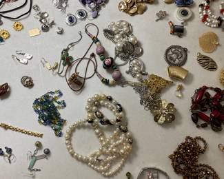 Some of the costume jewelry