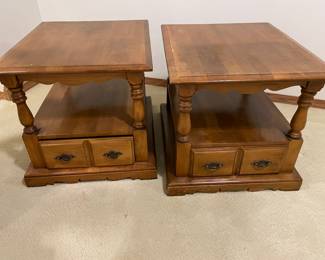 End tables with matching coffee table