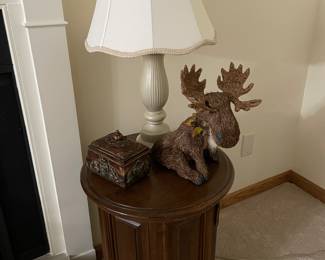 Nice end table and lamp