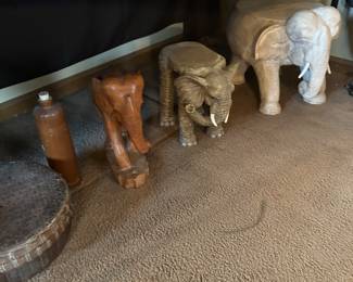 Elephant plant stands