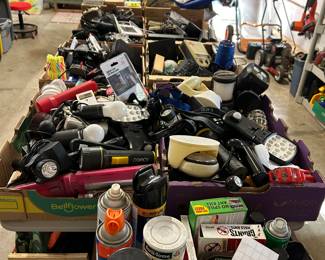 Large selection of garage items, and tools