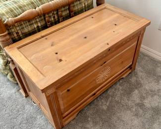 Wooden Chest with ample storage.