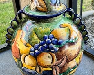 Ornate Jar Decor.
