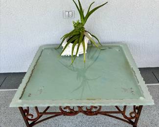 Lanai Glass-top Table.