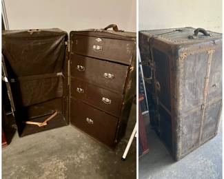 Vintage Steamer Trunk