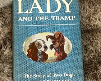 First edition Lady And The Tramp 1953 with dust jacket. Written by Ward Greene and signed by Walt Disney. Must see !!