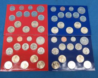 Lot 293. 2010 and 2011 P and D US Mint Uncirculated Coin Sets