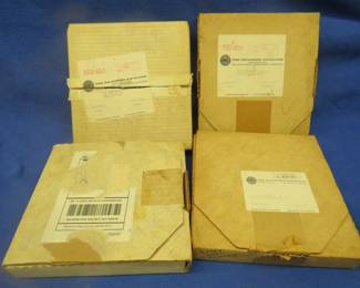 Lot 102. Four collector plates in original boxes
