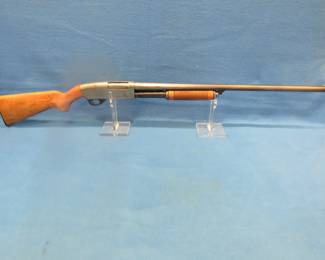 Lot 15. Coast to Coast 12-gauge pump shotgun.  3" chamber.  NSN.  Action is stuck in the closed position.  Unloaded.